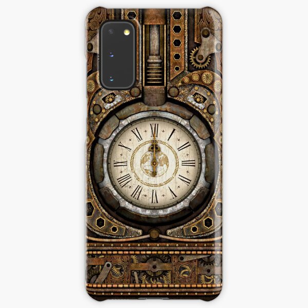 Steampunk Vintage Time Machine Samsung Galaxy Snap Case