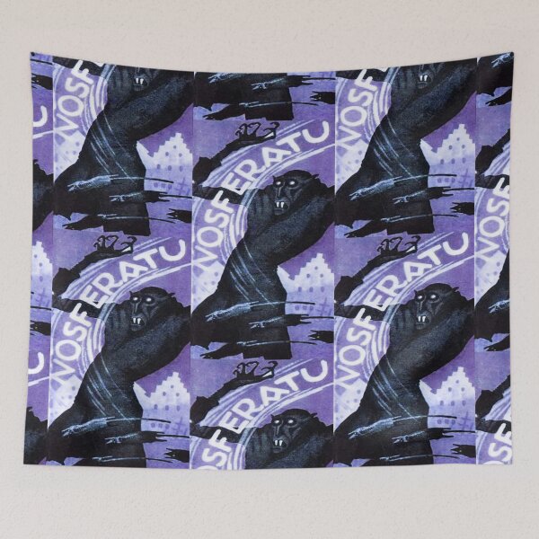 Item preview, Nosferatu A Symphony Of Horrors Restored Film poster (blue) designed and sold by Vintage Designs +.