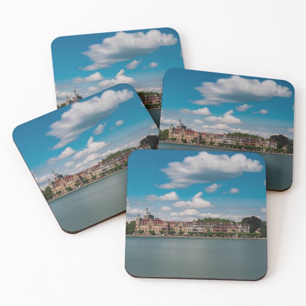 Item preview, Konstanz cityscape and Rhine River designed and sold by DiFigianoPhoto.