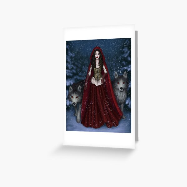 Red Riding Hood Greeting Card