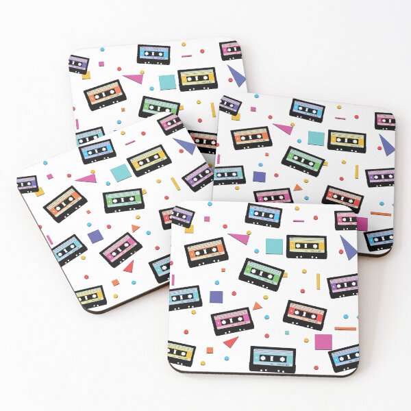 Item preview, Retro Cassette Pattern designed and sold by daisydebby.