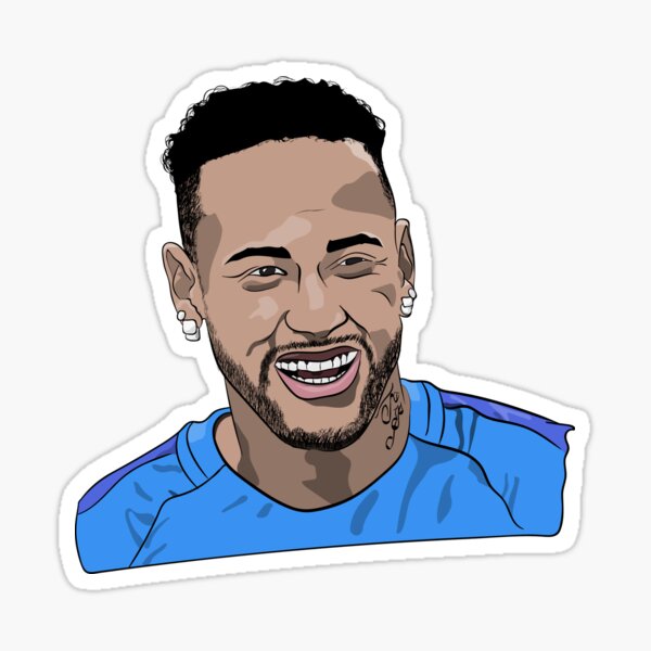 Neymar Jr Stickers Redbubble