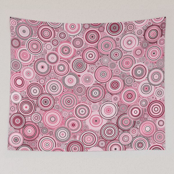Item preview, Abstract Generative Art color distributed circles dots designed and sold by IuriiVlasenko.