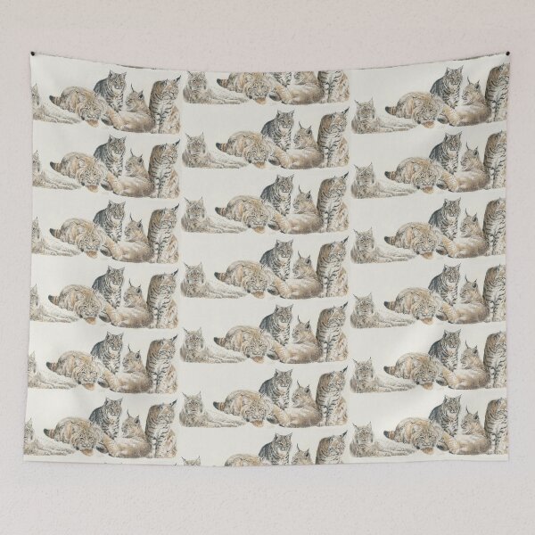 Item preview, American Bobcat Wrap designed and sold by BarbBarcikKeith.