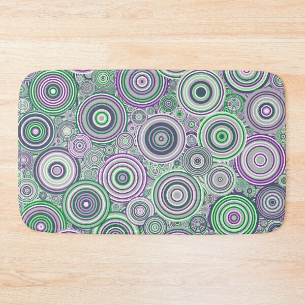Item preview, Abstract Generative Art color distributed circles dots designed and sold by IuriiVlasenko.
