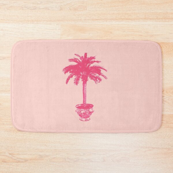 Item preview, Potted Palm Tree - coral pink designed and sold by Marymarice.