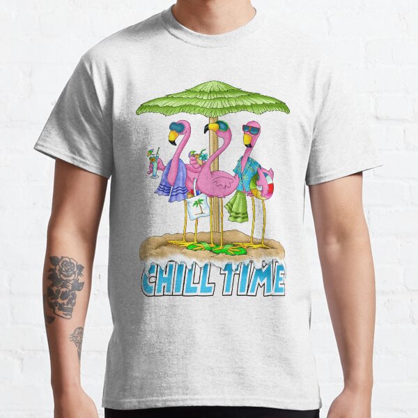 Flamingo Beach Party Classic T-Shirt
