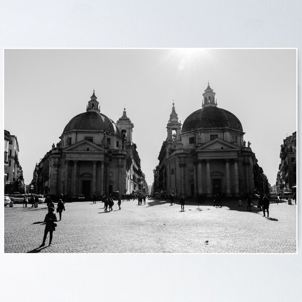 Item preview, Rome - Piazza del Popolo designed and sold by AM FineArtPrints.