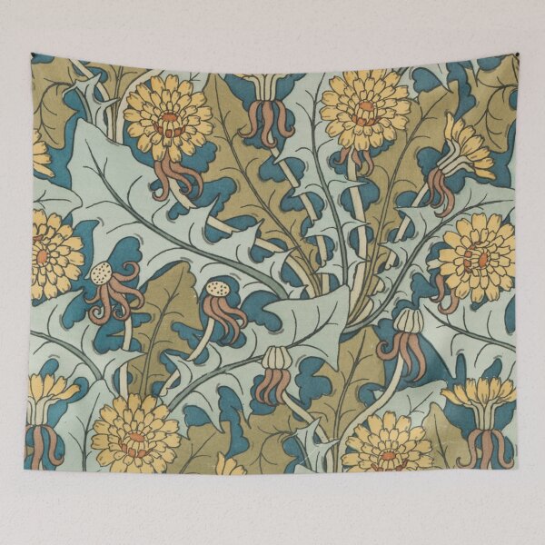 Item preview, Art Nouveau Dandelion designed and sold by BlueSpecsStudio.
