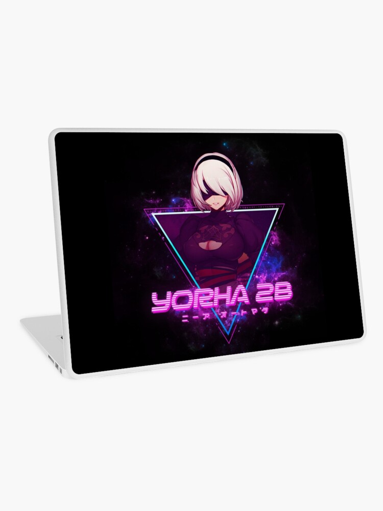 Nier Automata Yorha No 2 Type B Aesthetic Laptop Skin For Sale By Waifu Dope Redbubble