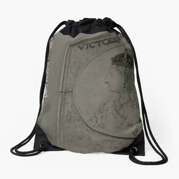Queen Victoria Drawstring Bag