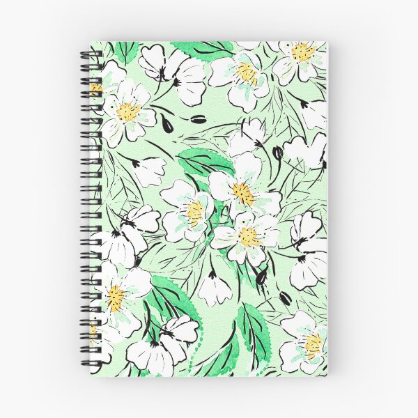 Item preview, patrón de flor de sakura blanco designed and sold by Joana Mendes.
