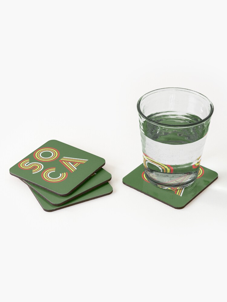Alternate view of Carnival Soca Music Party Coasters (Set of 4)