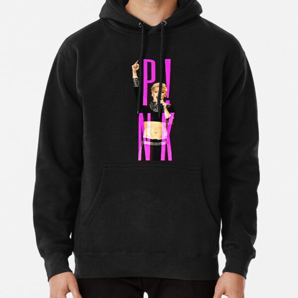 pink beautiful trauma tour hoodie