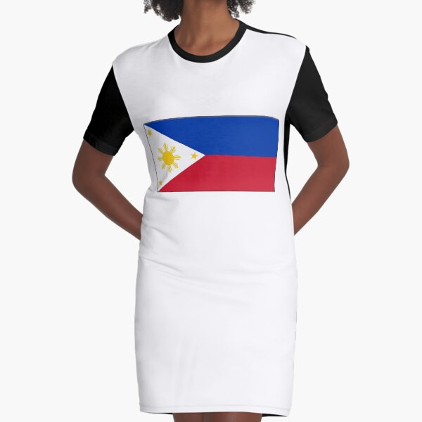 filipiniana flag dress