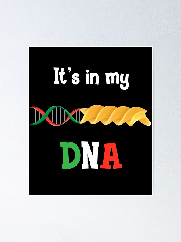 Italian Pasta DNA It's in my DNA T-shirt