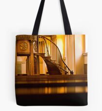 Golden Stairs Tote Bag