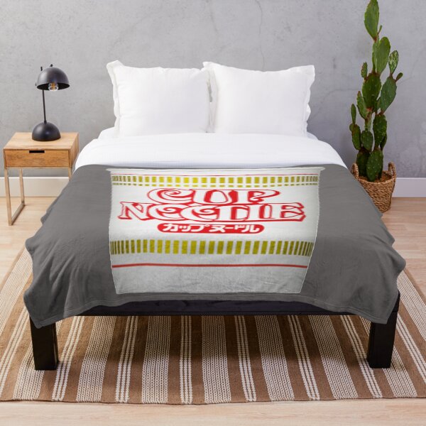 Cup Noodle Throw Blanket