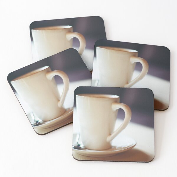 Item preview, Blurred image of white coffee cup designed and sold by dariazu.