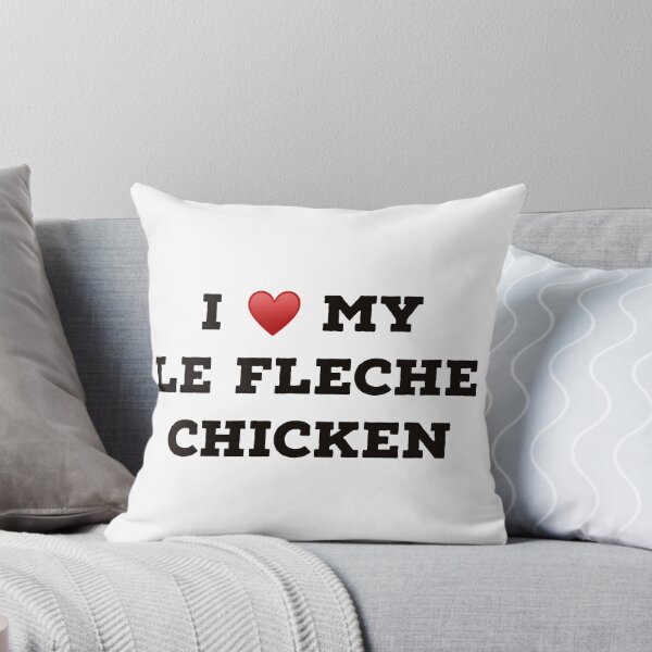 Aperçu de l'œuvre J'aime mon poulet le fleche créée et vendue par Yviemakes.