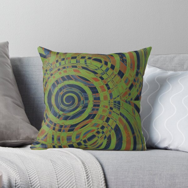 Spiralax Moodnight Throw Pillow
