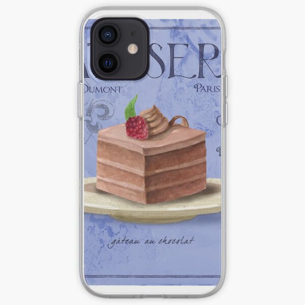 Patisserie Petit Gateau Cupcake Art French Typography Iphone Case Cover By Fionastokes Redbubble
