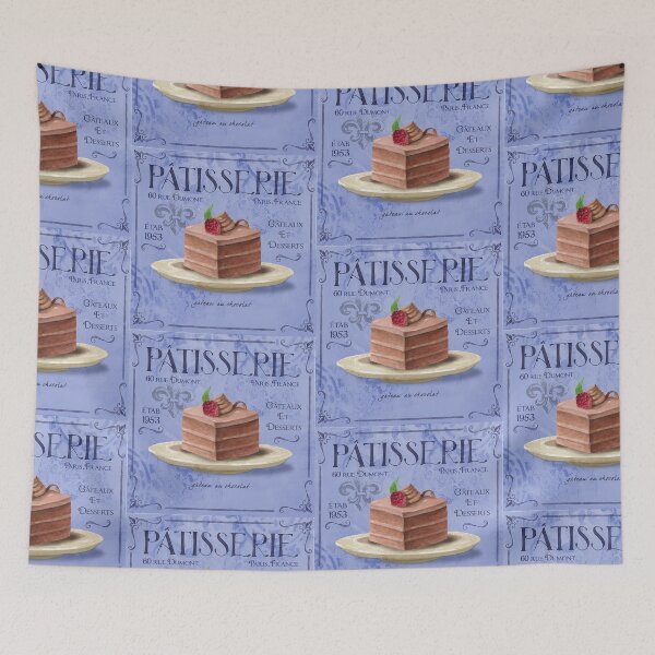 Item preview, Patisserie, Gateau au Chocolat, French Art and Decor designed and sold by FionaStokes.