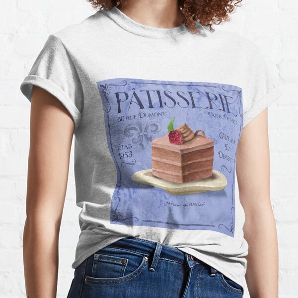 French Pastries T Shirts Redbubble