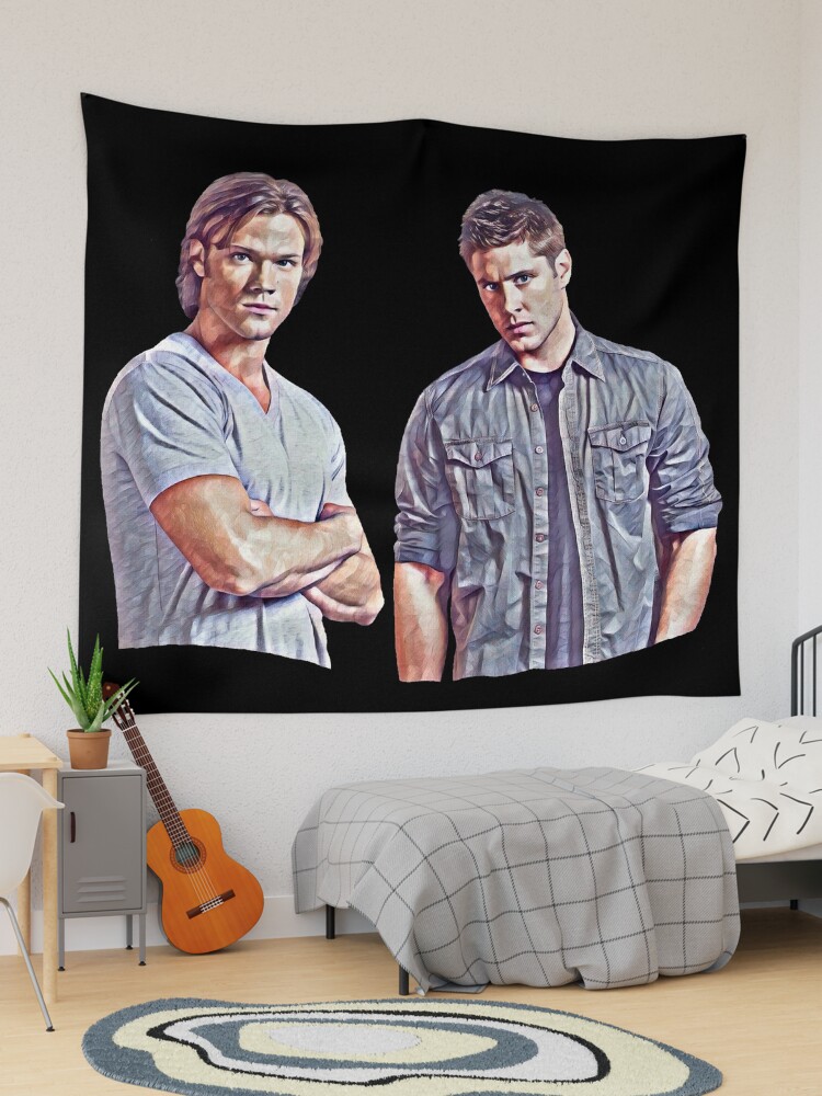 supernatural, dean and sam Tapestry for Sale by alyaST14