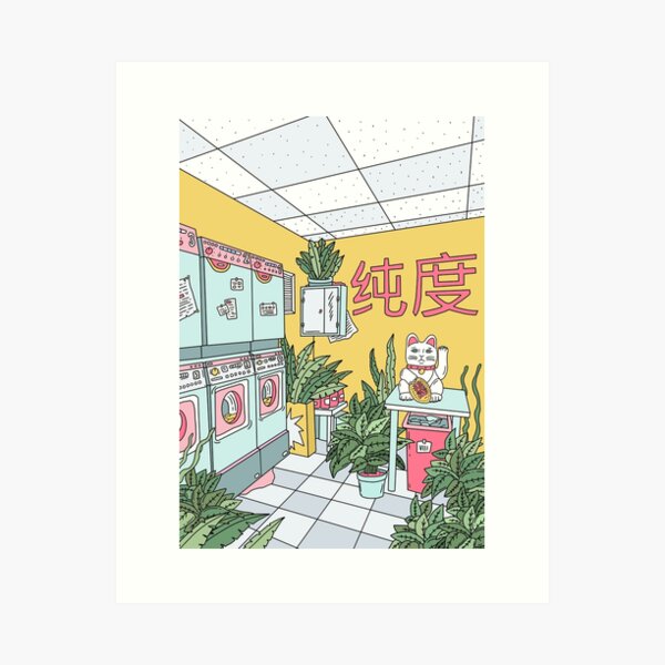 Vista previa del artículo con la obra «MANEKI LAVADO VERDE», diseñado y vendido por theeighth.