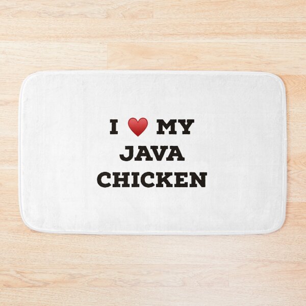 Item preview, I Love My Java Chicken designed and sold by Yviemakes.
