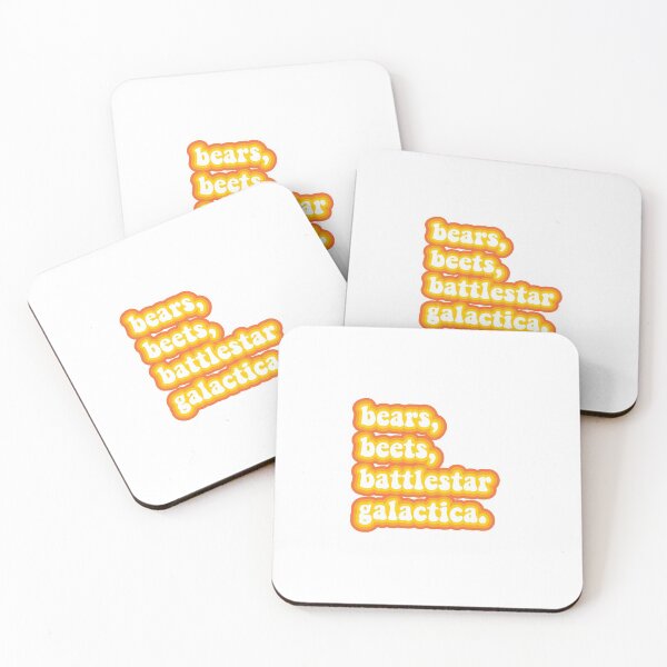 Item preview, bears beets battlestar galactica (orange) designed and sold by avery :).
