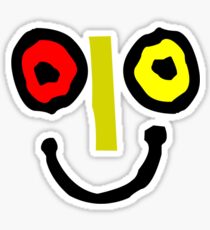 Bahamas goombay punch face geek funny nerd Sticker