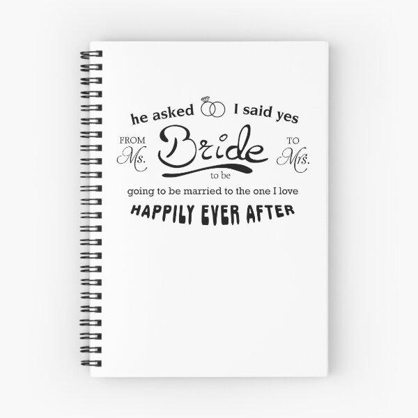 Item preview, Happily ever after - the t-shirt for the future bride designed and sold by dasmoment.