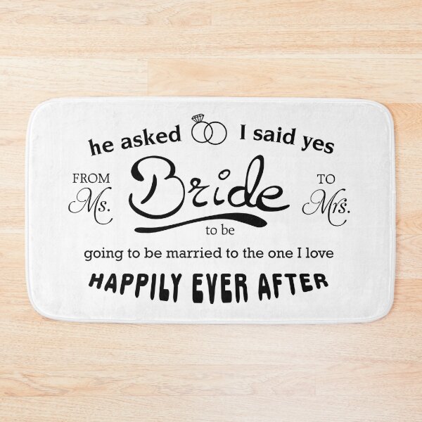 Item preview, Happily ever after - the t-shirt for the future bride designed and sold by dasmoment.