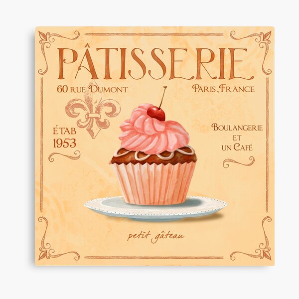 Boulangerie Canvas Prints Redbubble