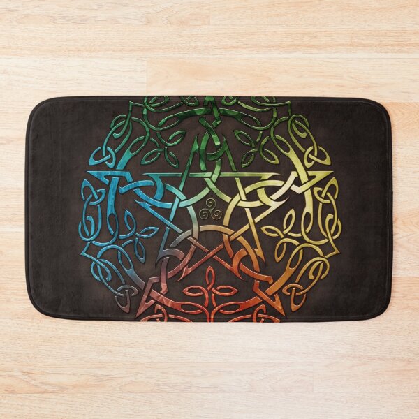 Artikelvorschau, Elemental Celtic Knotwork Pentacle entworfen und verkauft von Brigid Ashwood.
