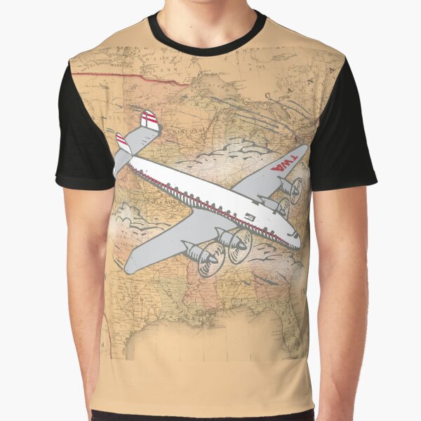 Lockheed Constellation Graphic T-Shirt