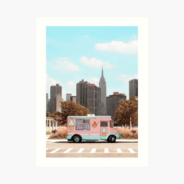 NEW YORK ICE CREAM Art Print