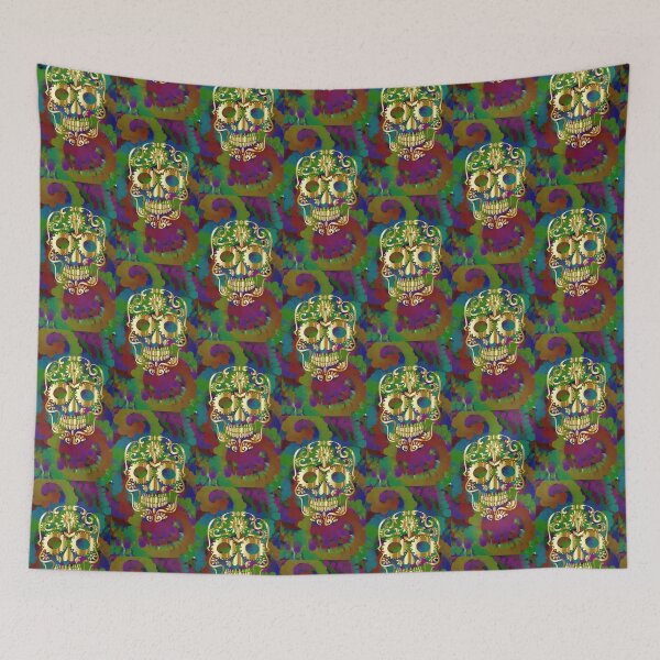 Item preview, Golden Skull designed and sold by Valina Moon Creations.