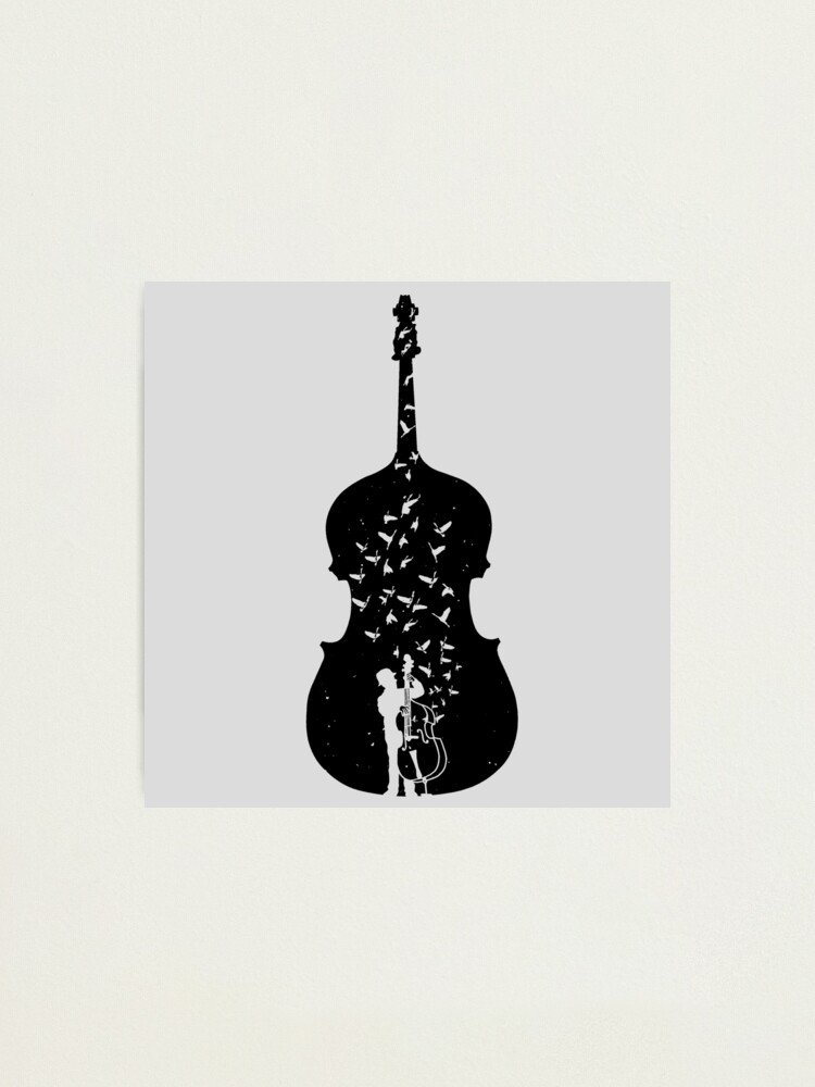 Alternate view of Double Bass Photographic Print