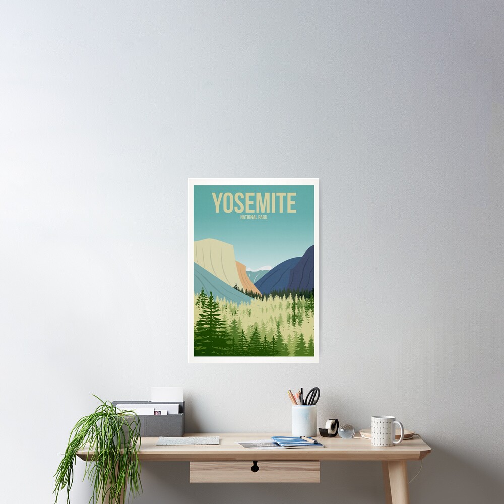 Yosemite National Park Poster