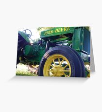 Antique John Deere Greeting Card