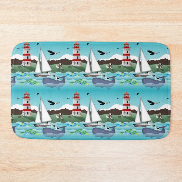 Item preview, Sailing Along the Coast Pattern designed and sold by Elsy's Art.