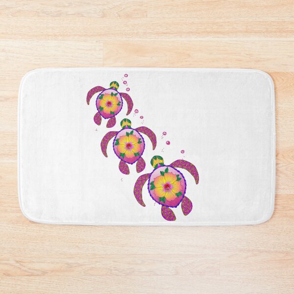 Item preview, Tropical Hawaiian Honu Turtles designed and sold by BailoutIsland.