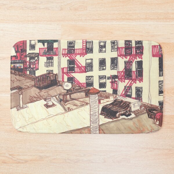 Item preview, rooftop in brooklyn designed and sold by purplestgirl.