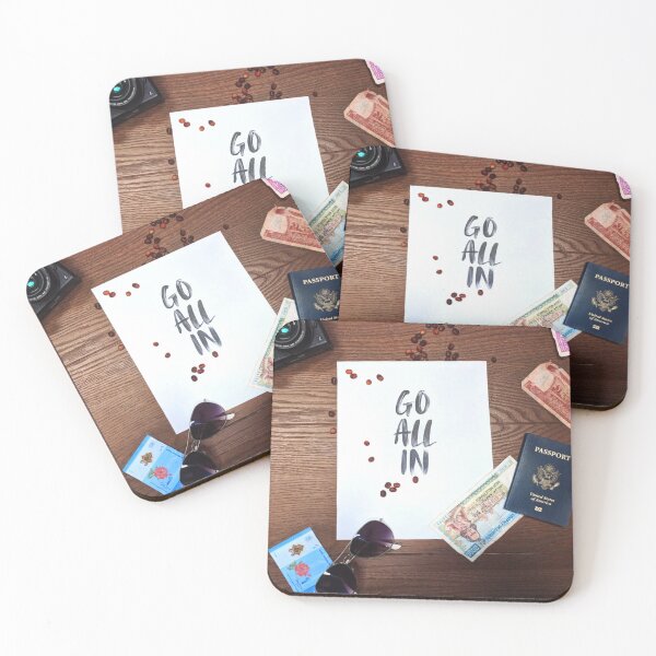 Item preview, Go All In, Travel Take A Risk designed and sold by mwagie.