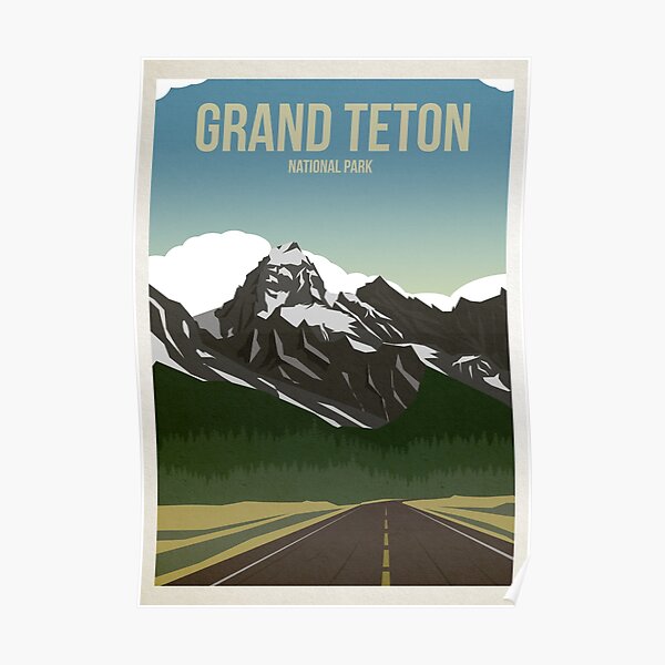 Grand Teton National Park Poster