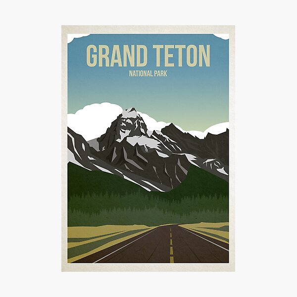 Grand Teton National Park Photographic Print