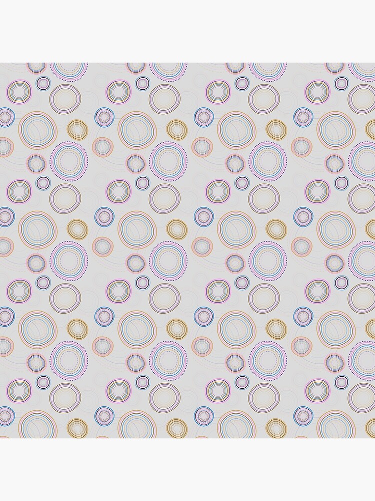 Modern shapes,decorative circles by starchim01